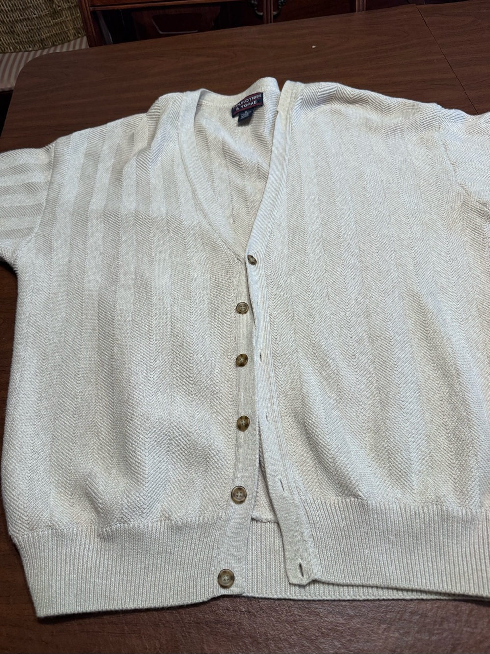 Roundtree & Yorke Textured Knit Men's
Sweater